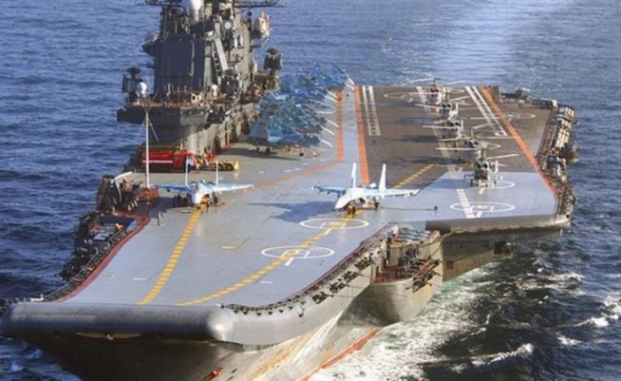 Russland schickt Flugzeugträger in syrische Gewässer