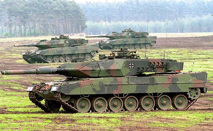 Deutsche Panzer in Litauen eingetroffen